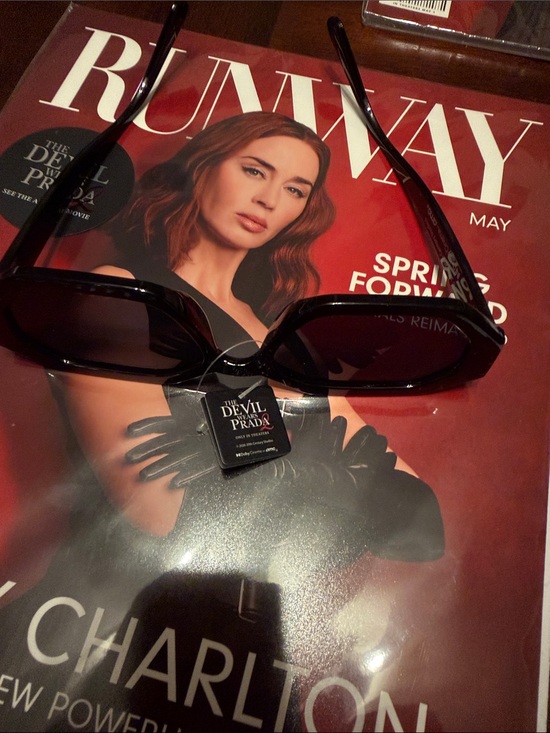 Runway Magazine May Issue - Red Cover featuring Emily Charlton and